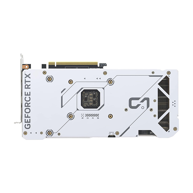 Tarjeta de Video Asus Dual 4070 White OC, 2 Ventiladores, 12GB GDDR6X, OC, PCIe 4.0, Nvidia DLSS 3 - DUAL-RTX4070-O12G-WHITE 