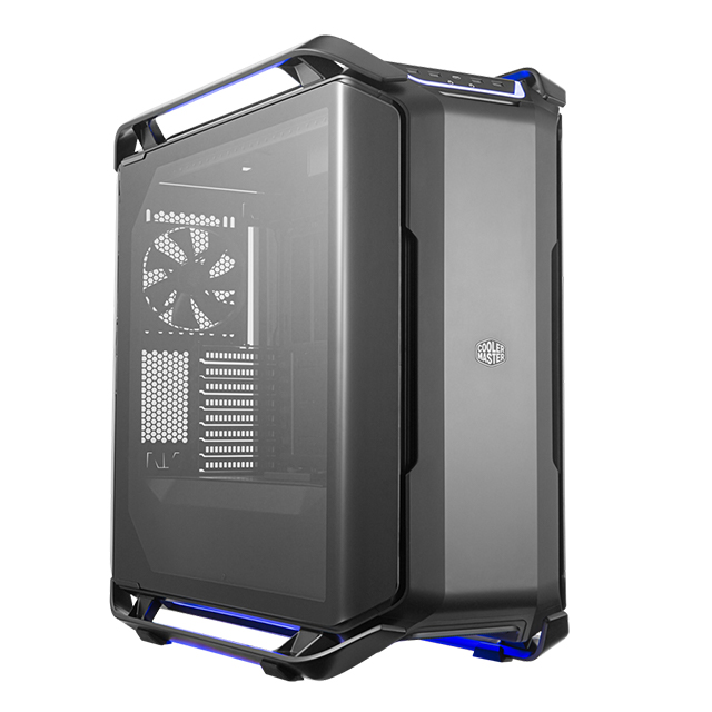 Gabinete Cooler Master Cosmos C700P Black Edition, Full Tower, Cristal Templado, 2 Ventiladores 140mm, 1 Ventilador 120mm, RGB, MCC-C700P-KG5N-S00 