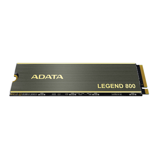 Unidad de Estado Solido SSD NVMe M.2 ADATA Legend 800, 1 TB, 3,500/2,800 MB/s, PCIe 4.0 - ALEG-800-1000GCS