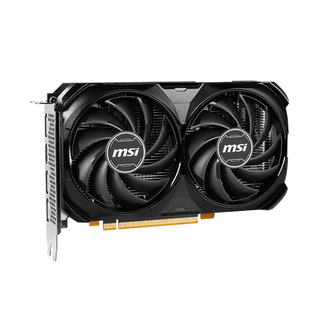 Tarjeta de video Nvidia MSI RTX 4060 Ventus 2X Black 8G OC, DLSS 3, Ray Tracing, 128-bit