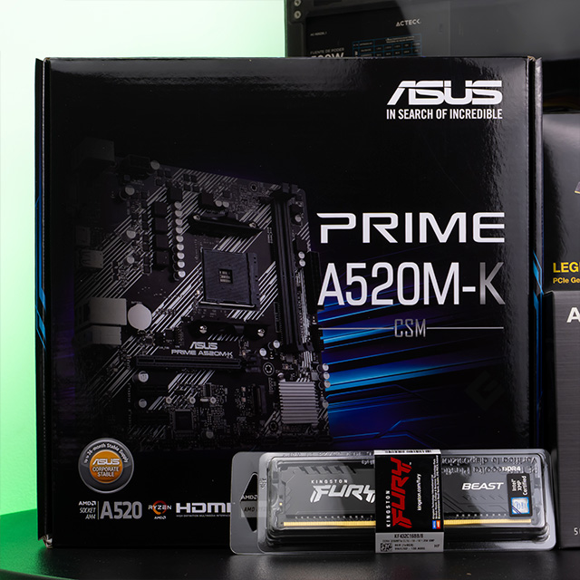PC Nucleus | Ryzen 7 5700G | 8 GB 3200 MHz | SSD M.2 500 GB | Gráficos integrados