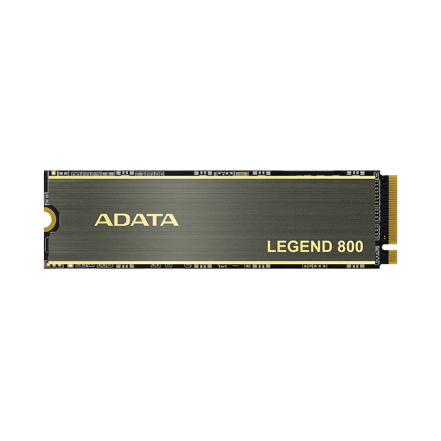 Unidad de Estado Solido SSD NVMe M.2 ADATA Legend 800, 500GB, 3,500/2,800 MB/s, PCIe 4.0 - ALEG-800-500GCS