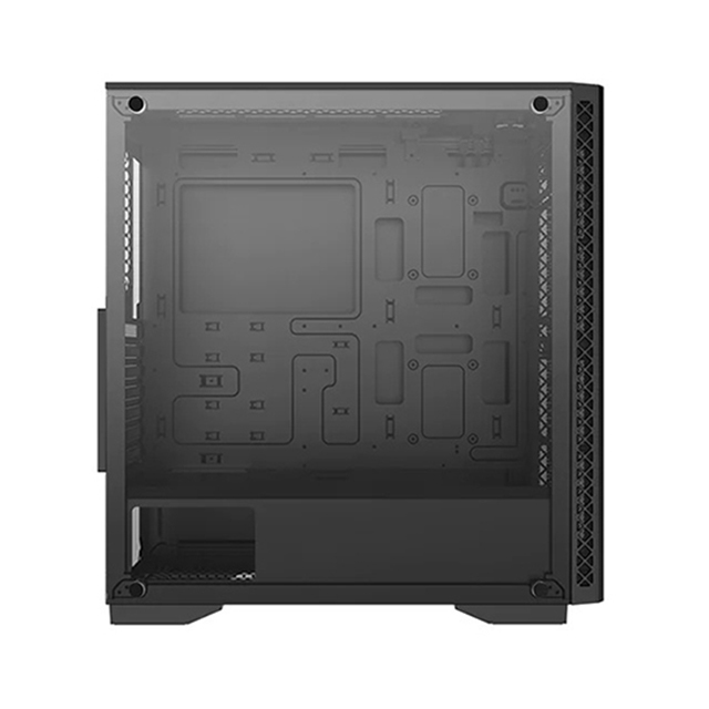 Gabinete DeepCool Matrexx 50 ADD-RGB 4F Black, Midtower, incluye 4 ventiladores A-RGB, Cristal templado, Mini-ITX / Micro-ATX / ATX / E-ATX, DP-ATX-MATREXX50-AR-4F-NE