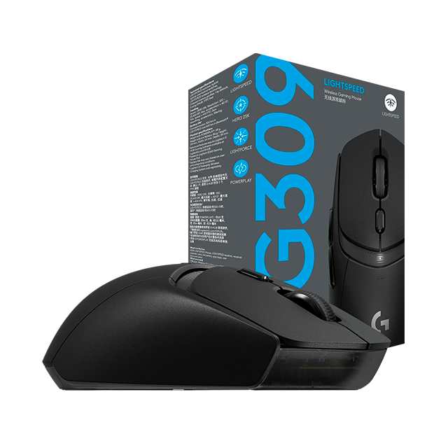 Mouse Gamer Logitech G309 Lightspeed, Inalámbrico, Óptico, 25,600 DPI, Bluetooth, Negro - 910-007198