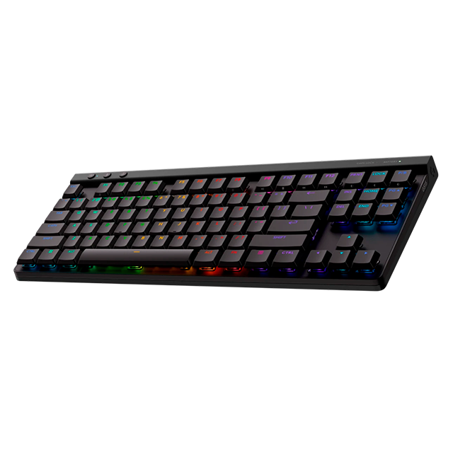 Teclado Gamer Logitech G515 LIGHTSPEED TKL, Mecánico, Inalámbrico, Bluetooth, Negro, Inglés - 920-012423