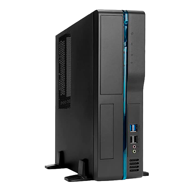 Gabinete In Win BL631.FF300TB3F, Micro ATX, compacto, fuente 300W incluida, perfil bajo – BL631.FF300TB3F