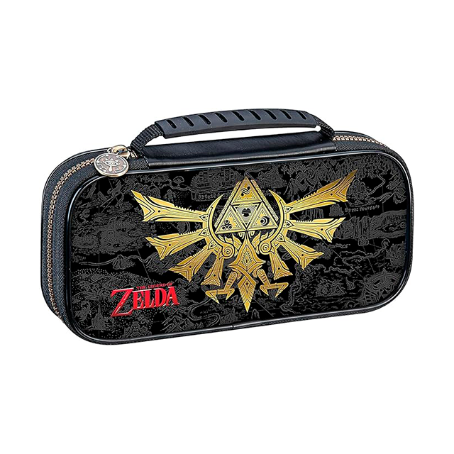 Estuche de Viaje para Nintendo Switch Edicion Zelda Hyrule Crest, Resistente, estuches para juegos adicionales  