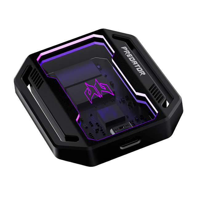 Unidad de Estado Solido SSD Externo Predator GP30 2TB, USB-C, USB 3.2 Gen 2x2, hasta 2000/2000 MB/s, RGB, negro – BL.9BWWR.126