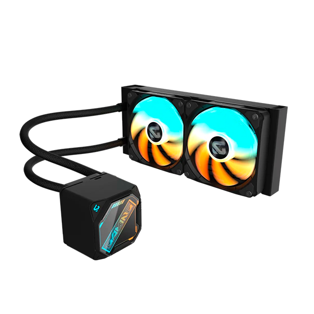 Enfriamiento Líquido Gigabyte AORUS GME 240, 240 mm, ARGB  - GP-GIGABYTE GME 240