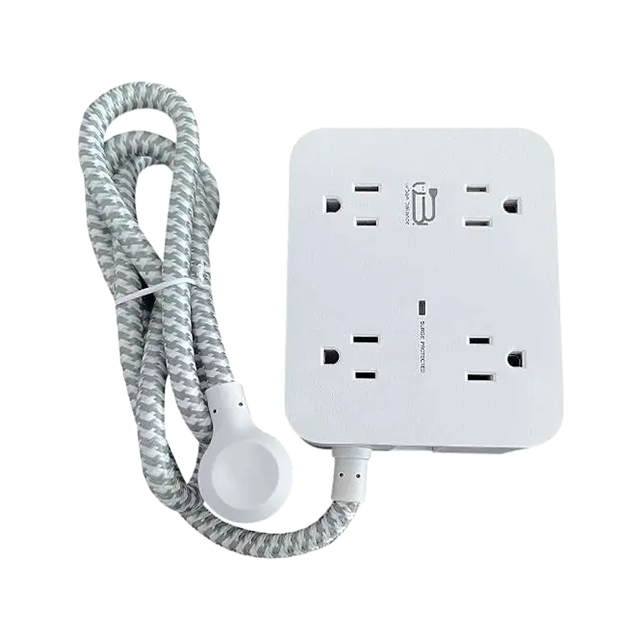 Tira Multicontacto HN8U5WC2, 8 tomas, 4 USB (2 USB-A, 2 USB-C), regleta de extensión – HN8U5WC2