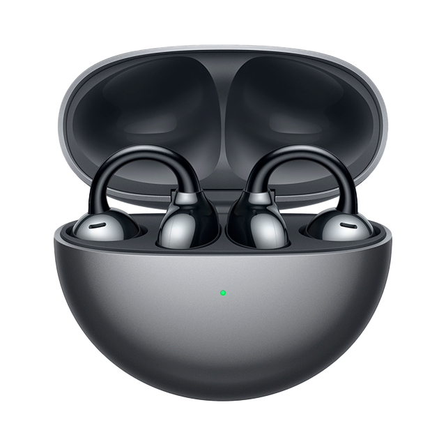 Audífonos Inalámbricos Huawei FreeClip, diseño open-ear, C-Bridge, esfera acústica, hasta 8 h, negro – 55037247N-DS