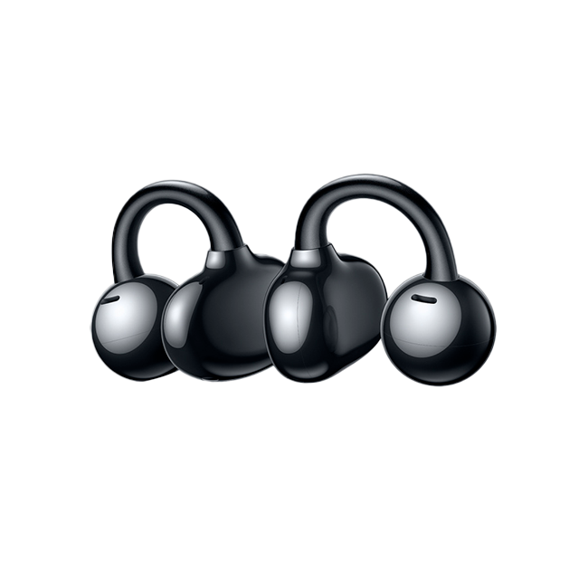 Audífonos Inalámbricos Huawei FreeClip, diseño open-ear, C-Bridge, esfera acústica, hasta 8 h, negro – 55037247N-DS