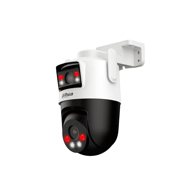 Cámara Dahua IPC-WPT1539DD-SW-5E2-PV, Dual Lens 10 MP IP Wi-Fi con Lente PT + Fijo y Alcance Infrarrojo de 50 m – IPC-WPT1539DD-SW-5E2-PV