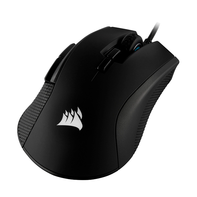 Mouse Gamer Corsair Optico IRONCLAW RGB FPS/MOBA, Alámbrico, USB, 18.000DPI, Negro - CH-9307011-NA