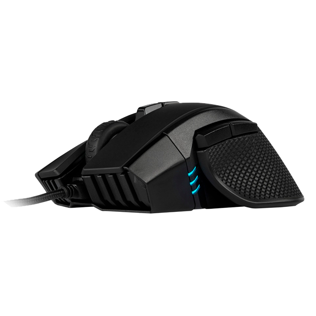 Mouse Gamer Corsair Optico IRONCLAW RGB FPS/MOBA, Alámbrico, USB, 18.000DPI, Negro - CH-9307011-NA