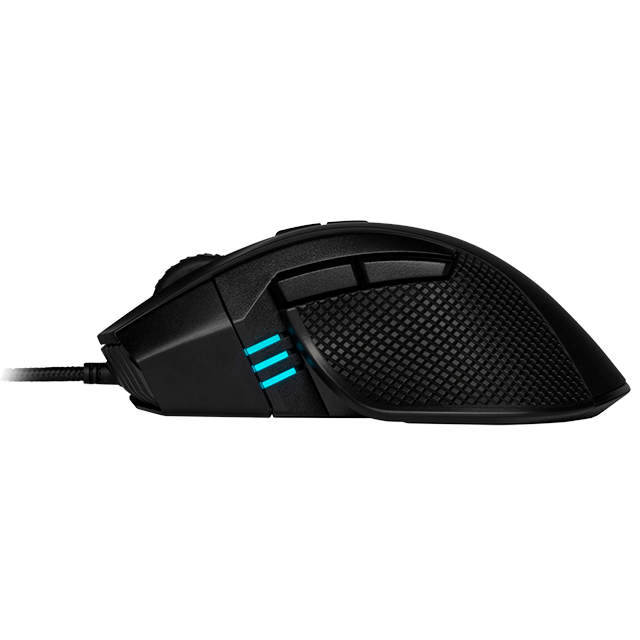 Mouse Gamer Corsair Optico IRONCLAW RGB FPS/MOBA, Alámbrico, USB, 18.000DPI, Negro - CH-9307011-NA