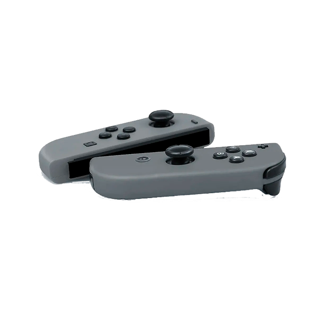 Controles Joy-Con Izquierdo y Derecho para Nintendo Switch, Color Gris