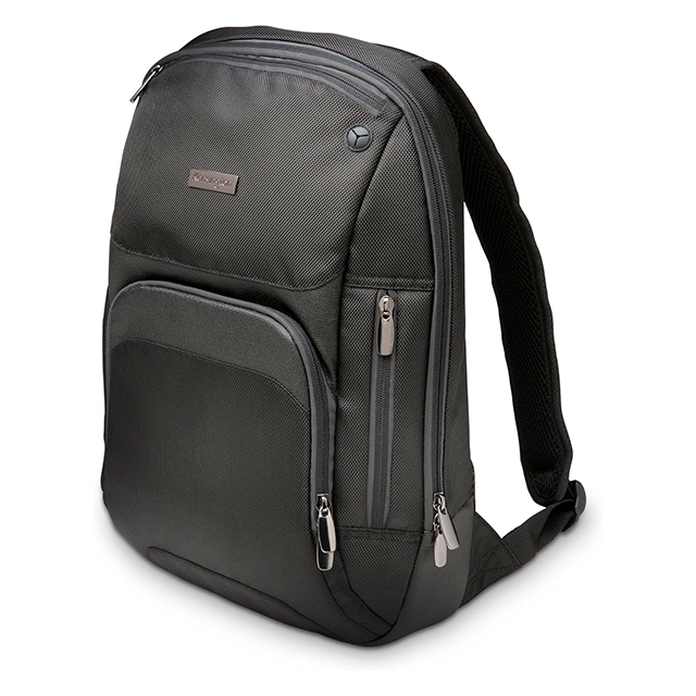 Mochila Kensington Triple Trek para Laptop de hasta 14", Poliéster 1680D, Compartimentos Acolchados, Cremalleras Reflectantes, Negro – K62591AM