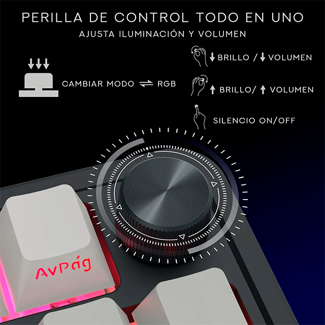 Teclado Mecánico EISA MAX Gray K686RGB-MAX-SP, 96%, inalámbrico (BT/2.4GHz) y alámbrico, switches lineales, gasket, RGB, español – K686RGB-MAX-SP