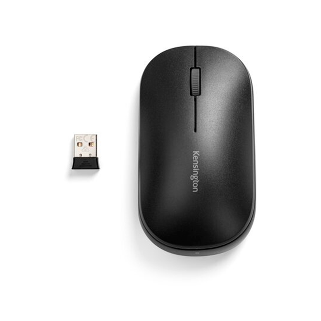 Mouse Inalámbrico Kensington SureTrack Dual, Bluetooth 5.0, 2.4 GHz, 4000 DPI, 3 Botones, Ambidiestro, Negro – K75298WW