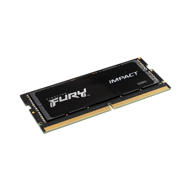 Memoria RAM SO-DIMM Kingston Fury Impact DDR5, 16GB, 4800MT/s, CL38 – KF548S38IB-16