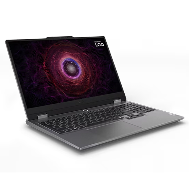 Laptop Lenovo LOQ 15.6" FHD, Ryzen 5 7235HS, 12GB RAM, RTX 4050 6GB, 512GB SSD, Luna Grey