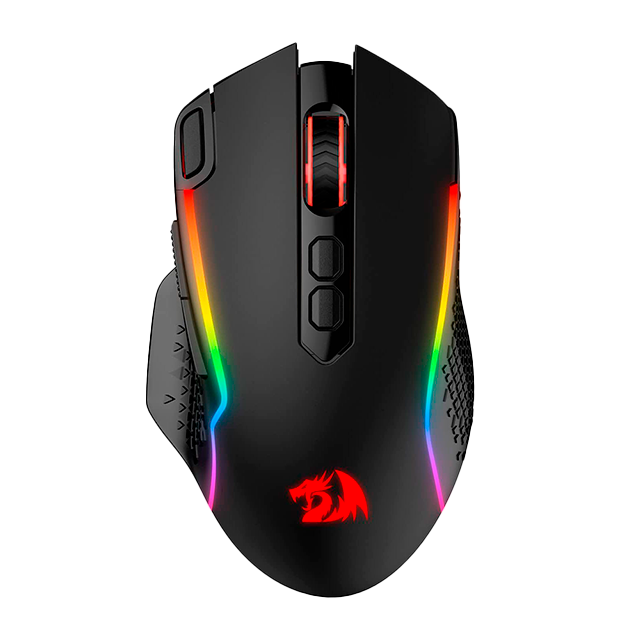 Mouse Gamer Inalámbrico Redragon Taipan Pro M810, 10,000 DPI, PAW3325, 1000 Hz, 8 Botones Programables, 2.4 GHz, USB-C, RGB – M810RGB-PRO