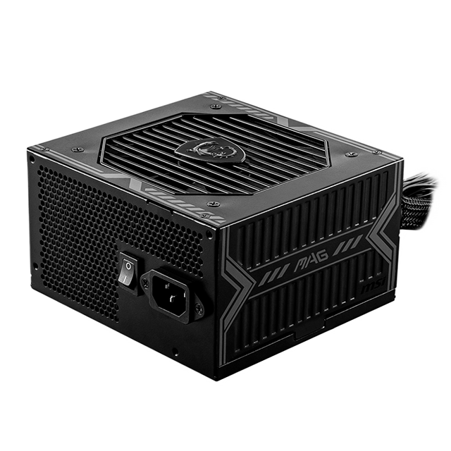 Fuente de Poder MSI MAG A650BN 80 PLUS Bronze, 24-pin ATX, 120mm, No-Modular, 650W - MAG A650BN