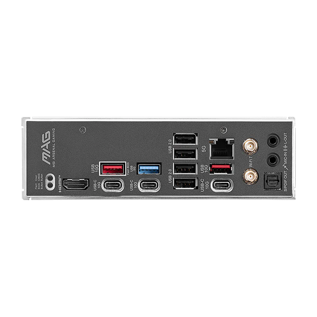 Tarjeta Madre MSI MAG B850 TOMAHAWK MAX WIFI, ATX, AM5, DDR5 hasta 8400+ OC, Wi-Fi 7, 4× M.2, 5G LAN – MAG B850 TOMAHAWK MAX WIFI