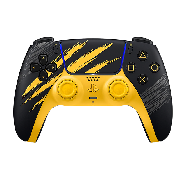 Control Inalámbrico PlayStation DualSense Edición Limitada Marvel’s Wolverine Battle Yellow, Gatillos Adaptativos, Bluetooth, USB-C