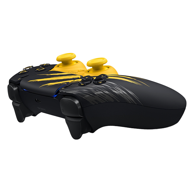 Control Inalámbrico PlayStation DualSense Edición Limitada Marvel’s Wolverine Battle Yellow, Gatillos Adaptativos, Bluetooth, USB-C