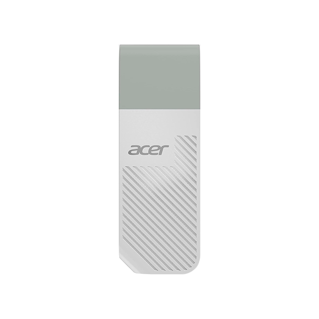 Memoria USB Acer UP200, 16GB, USB 2.0, Lectura 30MB/s, Blanco - BL.9BWWA.549