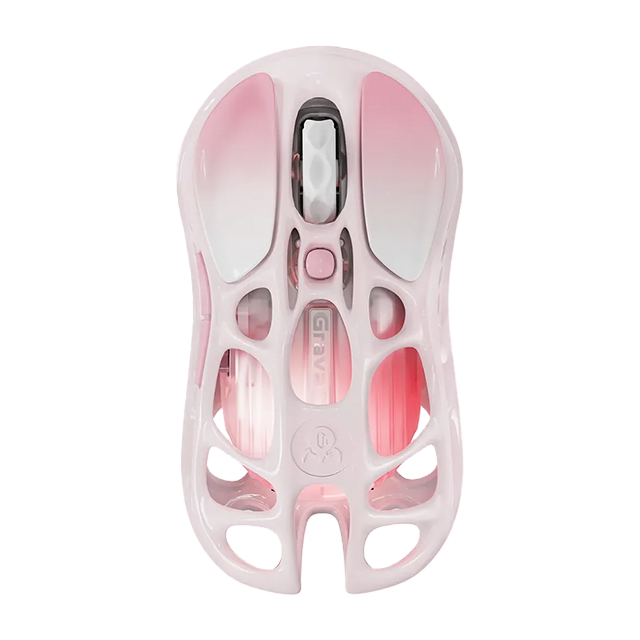 Mouse Gamer Inalámbrico GravaStar Mercury M1 Pro, Sakura Pink – GRAVASTAR M1 PRO_PNK