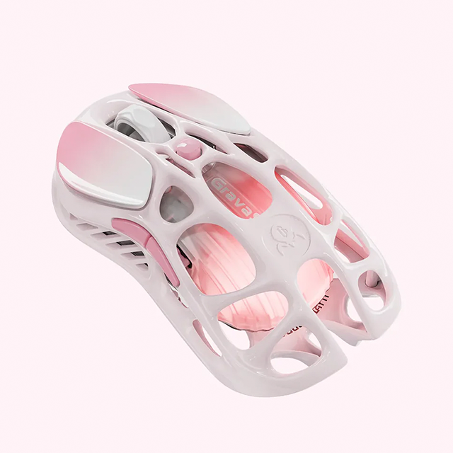 Mouse Gamer Inalámbrico GravaStar Mercury M1 Pro, Sakura Pink – GRAVASTAR M1 PRO_PNK