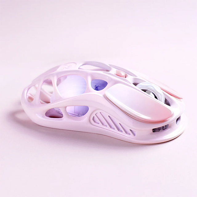 Mouse Gamer Inalámbrico GravaStar Mercury M1 Pro, Sakura Pink – GRAVASTAR M1 PRO_PNK