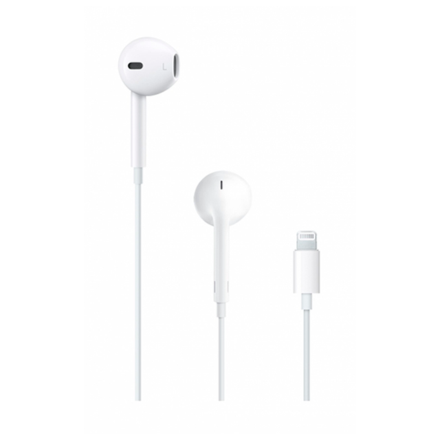 Audífonos Apple EarPods con Conector Lightning, Micrófono y Control Integrado, Blanco – MMTN2AM/A