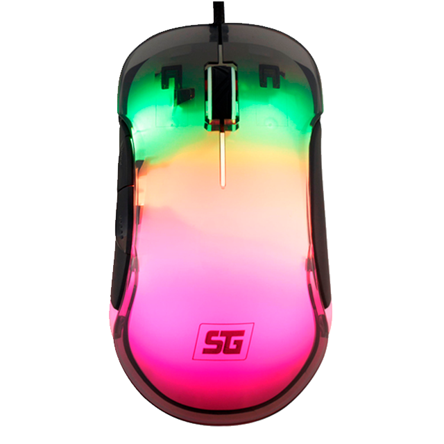Mouse Gamer Vorago Start The Game MO-505, 7000 DPI, 7 Modos De Iluminacion RGB, USB, 7 Botones - MO-505