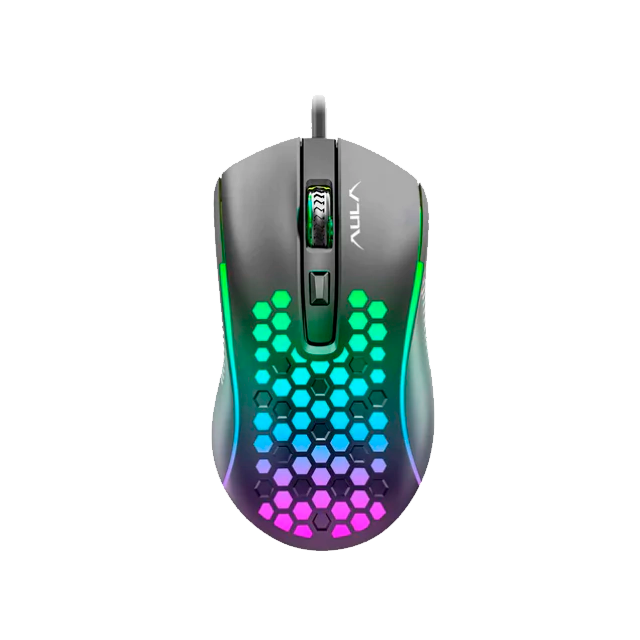 Mouse gamer Aula S11 alámbrico, DPI ajustable 500–3600, RGB, negro – 8500-0101