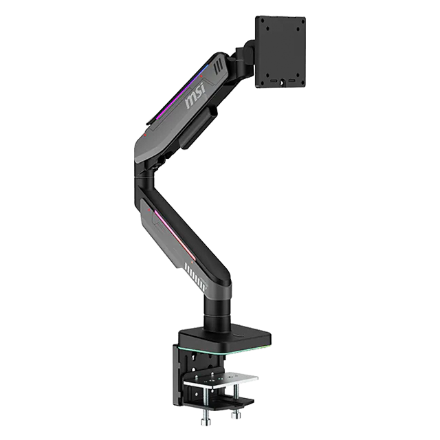 Soporte para Monitor MSI MPG MT201R V2, individual, RGB, montaje de mesa, para pantallas 17"–49", negro – MPG MT201R V2