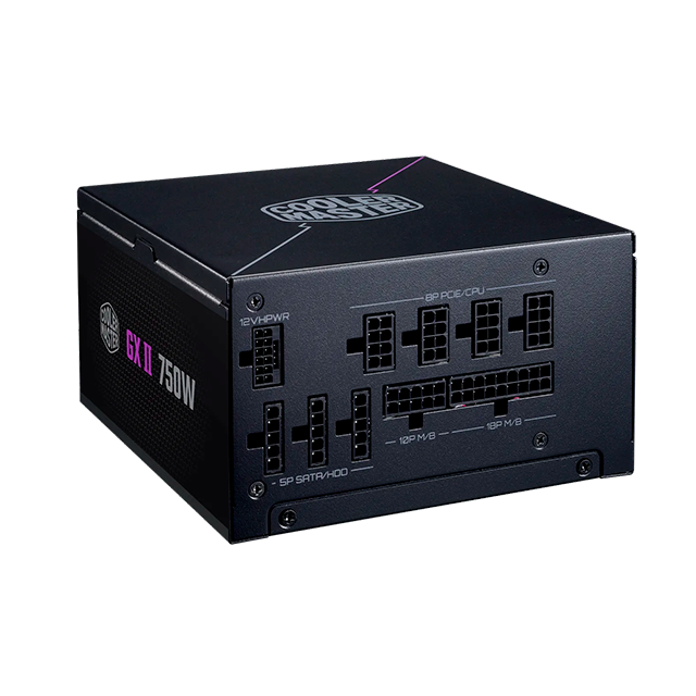 Fuente de Poder Cooler Master MWE Gold 750 V3, ATX 3.1, 750 W, Certificación 80 Plus Gold, Modular – MPX-7503-AFAG-2BUV