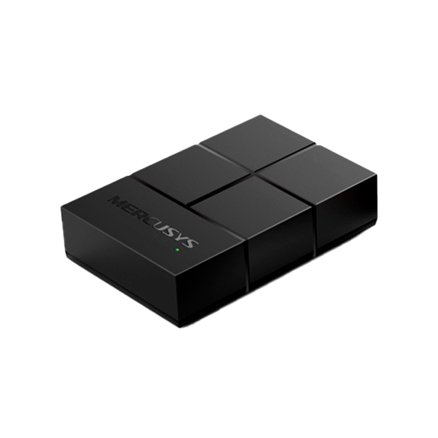 Switch de Escritorio MERCUSYS MS105G, 5 Puertos Gigabit, 10/100/1000 Mbps, No Administrable, Plug and Play – MS105G