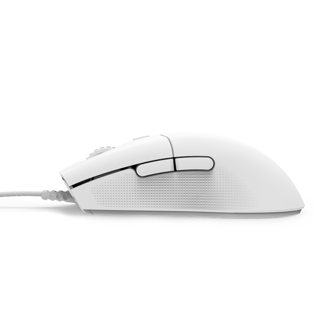 Mouse Gamer Ergonómico NZXT Lift 2 Ergo, Alámbrico, Óptico, 26.000DPI, USB-A, Blanco - MS-001NW-02