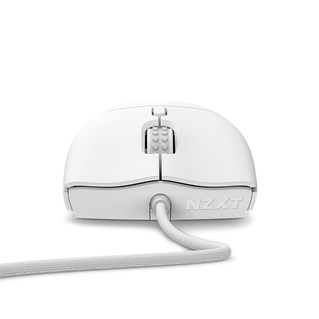 Mouse Gamer Ergonómico NZXT Lift 2 Symm, Alámbrico, Óptico, 26.000DPI, USB-A, Blanco - MS-001NW-04