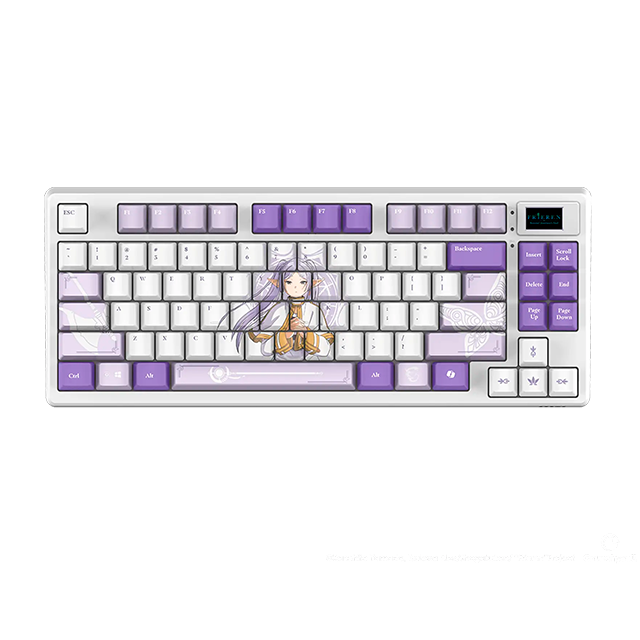 Kit Gamer MSI FRIEREN Edition, Teclado Mecánico TKL Inalámbrico, Mouse 26,000 DPI, Mouse Pad AGILITY GD20 – MSI Gaming Gear Bundle FRIEREN Edition