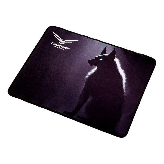 Mouse Pad Gamer Naceb Night Hound, Tamaño M, 31.6 × 24 cm, Superficie de Alta Precisión, Base Antideslizante – NA-2697