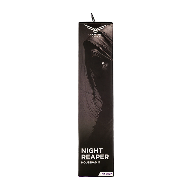 Mouse Pad Gamer Naceb Night Reaper M, 61 × 31 cm, 3 mm, Microfibra, Base de Caucho Antideslizante, Costuras Reforzadas – NA-2727