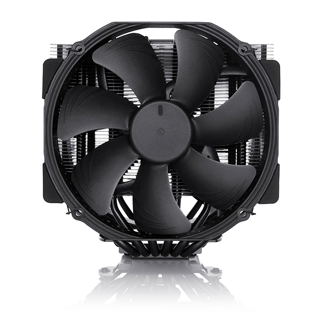 Disipador de Aire Noctua NH-D15 chromax.black, Doble Torre, 2× Ventiladores NF-A15 PWM 140 mm, 6 Heatpipes, Intel/AMD – NH-D15 CH.BK