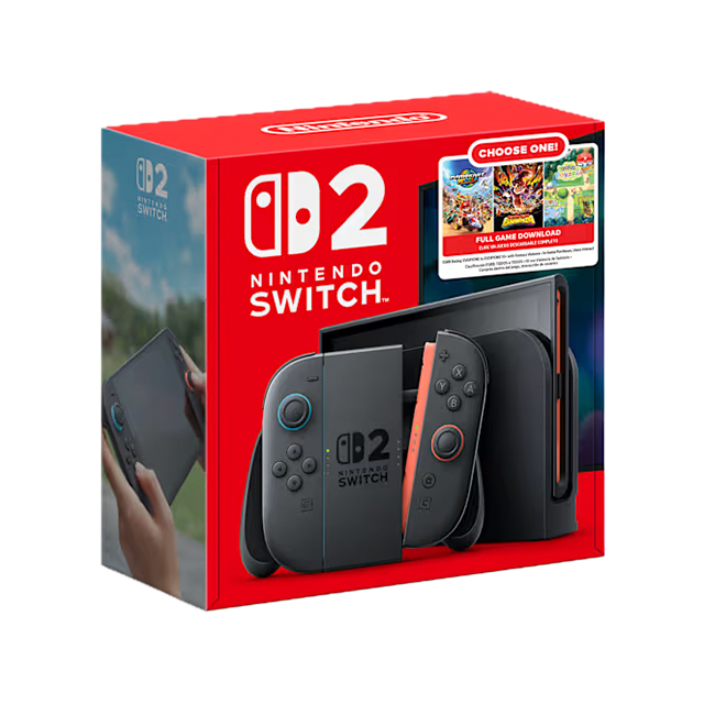 Consola Nintendo Switch 2 Choose Your Game Bundle, incluye código para elegir 1 juego digital – Nintendo Switch 2
