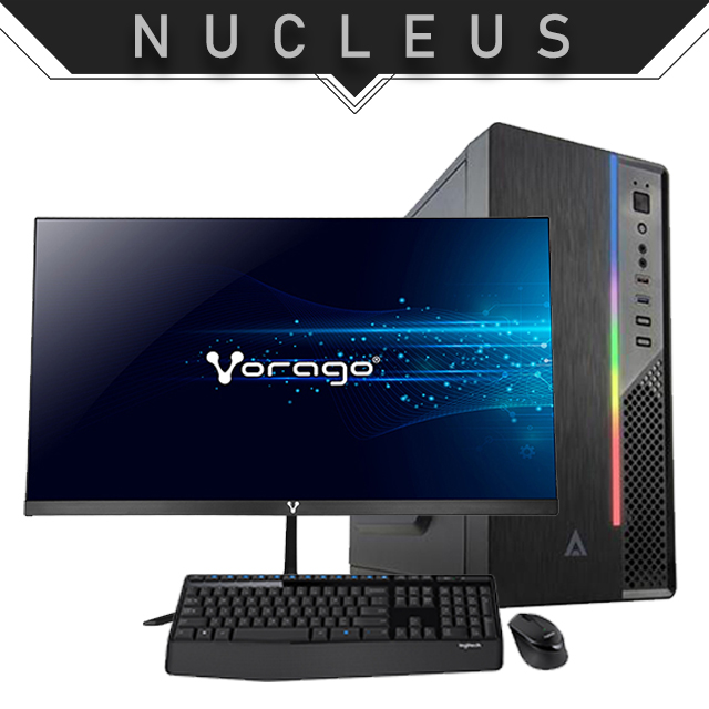 PC Gamer Nucleus | AMD Athlon 3000G | 8GB 2666Mhz | 240GB SSD | Monitor | Teclado y Mouse