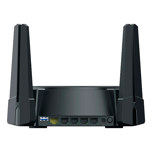 Router Gamer Netis NX62 AX6000, WiFi 6, Dual Band, Hasta 6000 Mbps, 2.5G WAN, USB 3.0, 8 Antenas - NX62